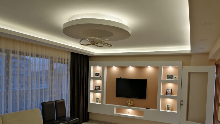 Fethiye villa alçıpan ve sıva uygulaması
